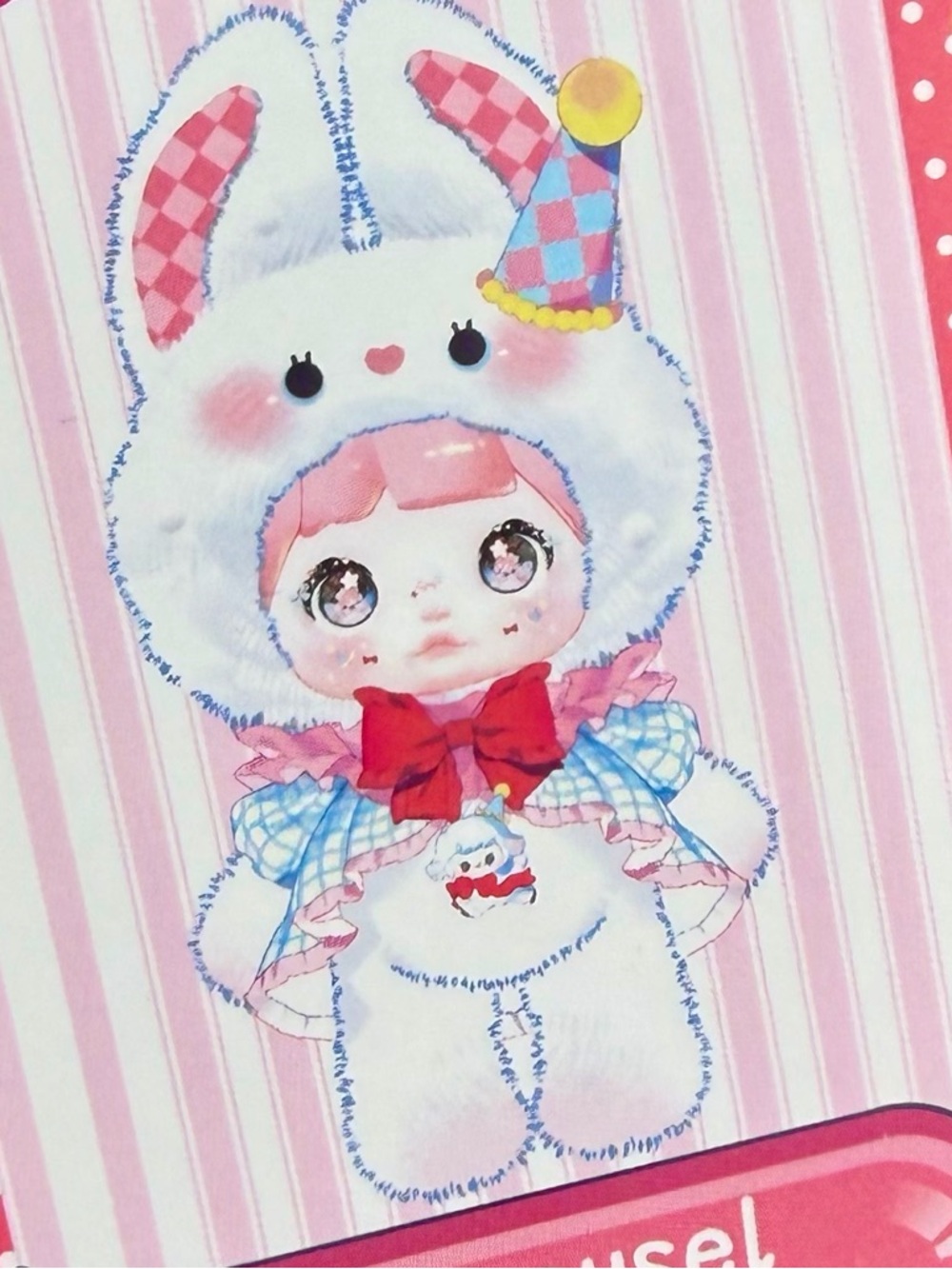 NOMMI Carousel Bunny 🐰 About The Childhood Pendant Blind Box Keychain Bag Charm - Picture 3 of 7